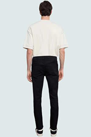 Erkek Skinny Fit Denim Kot Pantolon Stretch Kumaş Günlük Kullanım Yaz Aylarının Vazgeçilmezi