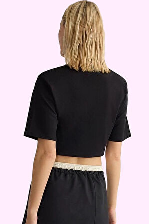 Kadın Mini Boy Gabardin Dokuma Etek Günlük Casual Stil Hafta Sonu Yaz Aylarının Vazgeçilmezi