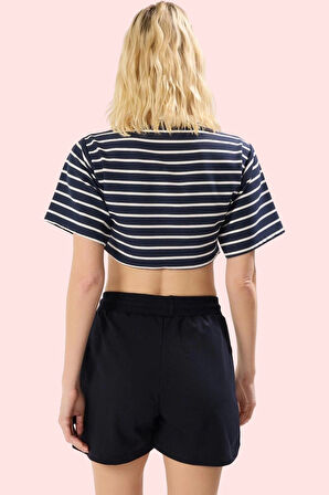 Kadın Relaxed Şort Cep Detaylı Rahat Kalıp Yazlık Günlük Hafta Sonu Yaz Aylarının Vazgeçilmezi