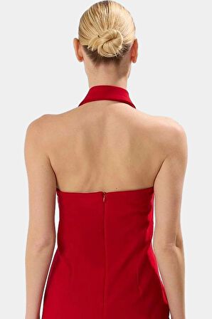 Mini Ceket Elbise Yazlık Dokuma Polyester Elastan Modern Stil Trend Tasarım Şık Görünüm