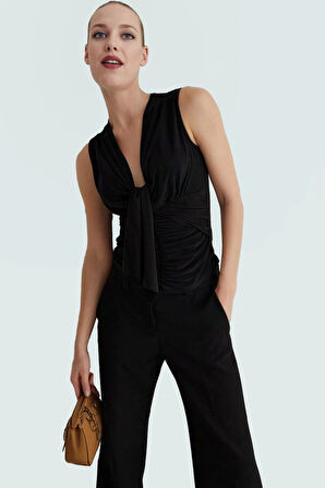 V Yaka Fitted Örme Büstiyer Yazlık Şık Gece Elbisesi Premium Kalite Dayanıklı Malzeme