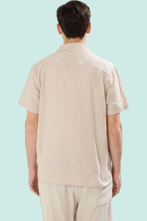Erkek Basic Relaxed Fit Kısa Kollu Gömlek Pamuklu Günlük Kullanım Yaz Aylarının Vazgeçilmezi
