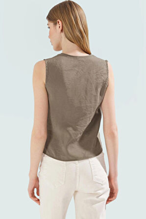 Kadın Viskoz Melfi Dokuma Bluz Yazlık Günlük İş Kaliteli İşçilik Uzun Ömürlü Özel Tasarım