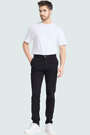 Erkek Boru Paça Chino Pantolon Pamuk Günlük Stil Modern Tasarım Yaz Aylarının Vazgeçilmezi