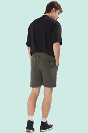 Erkek Şort Normal Bel Boru Paça Günlük Spor Kombinleri İçin Hafta Sonu Yaz Aylarının Vazgeçilmezi