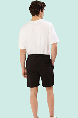 Erkek Şort Normal Bel Boru Paça Günlük Spor Kombinleri İçin Hafta Sonu Yaz Aylarının Vazgeçilmezi