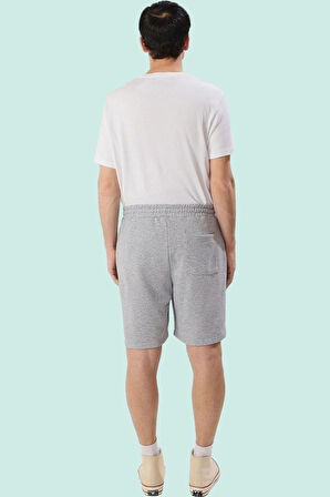 Erkek Melanj Oversize Şort Geniş Kesim Rahat Günlük Spor Hafta Sonu Yaz Aylarının Vazgeçilmezi