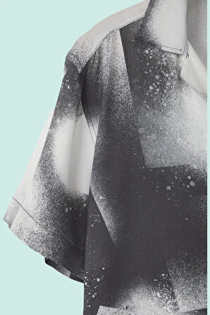 Erkek Kısa Kollu Basic Gömlek Viskoz Dokuma Kumaş Günlük Kullanım Yaz Aylarının Vazgeçilmezi