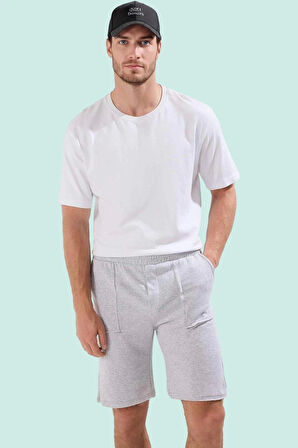 Erkek Regular Normal Kesim Kısa Şort 2 İplik Rejenere Çok Günlük Kullanım Kaliteli Malzeme