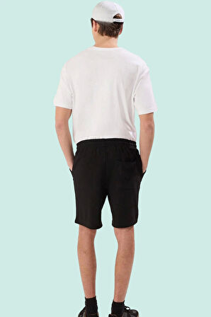 Erkek Pike Dokuma Şort Normal Bel Straight Siluet Rahat Yaz Günlük Kullanım Modern Tasarım