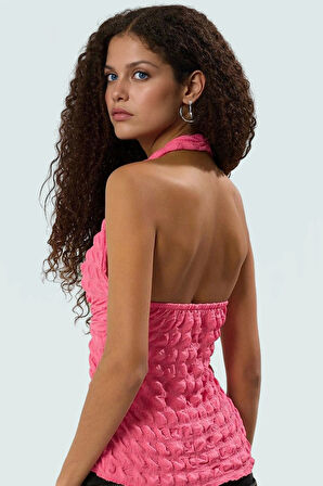 Asimetrik Kolsuz Örme Bluz Fitted Kalıp Yazlık Konforlu Kesim Profesyonel Görünüm