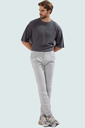 Erkek Slim Fit Boru Paça Pantolon Günlük Kullanım İçin İdeal Seçim Yaz Aylarının Vazgeçilmezi