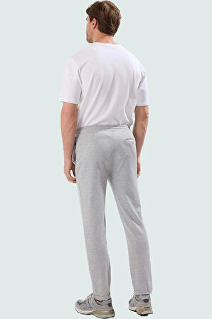 Erkek Regular Fit Rahat Beli Lastikli Duble Paça Pantolon Dokuma Kumaş Günlük Kullanım Hafta Sonu