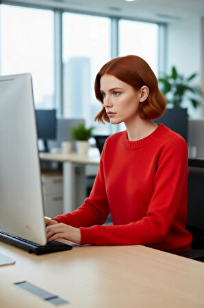 Kadın Oversize Kesim Düğme Detaylı Yumuşak Dokulu Rahat Triko Kazak Kış Modasına Uygun Şık Seçim