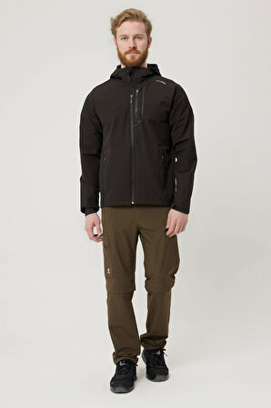 Outdoor Tactical Softshell Nefes Alabilir Su Rüzgar Geçirmez Kumaş Hafif Kapüşonlu Konforlu Mont