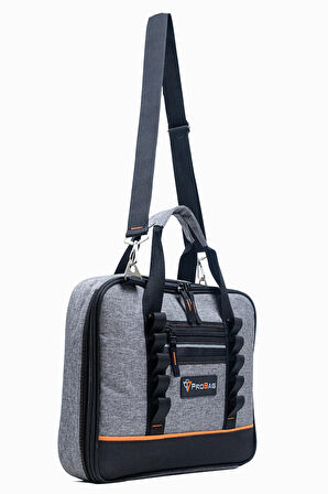 Elektronikçi Takım Çantası Çok Gözlü, Su Geçirmez, Dayanıklı Omuz Askılı Alet Çantası