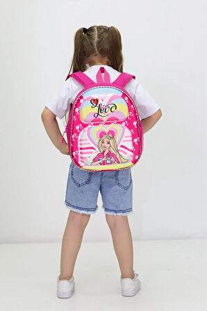 Love Barbie Temalı Pembe Rüyalar Ortopedik Anaokulu ve İlkokul Çantası