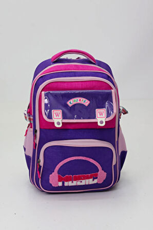 Okul Çanta Seti Sırt Çantası Beslenme Çantası Kalemlik Peluş Oyuncak Hediyeli 3'lü Set