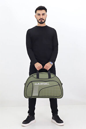 Yeşil Spor ve Seyahat Çantası – Ayakkabı Bölmeli, Su Geçirmez, Omuz Askılı Antrenman Çantası