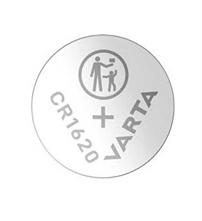 Varta CR1620 3v Lityum Pil Tekli Blister Ambalaj