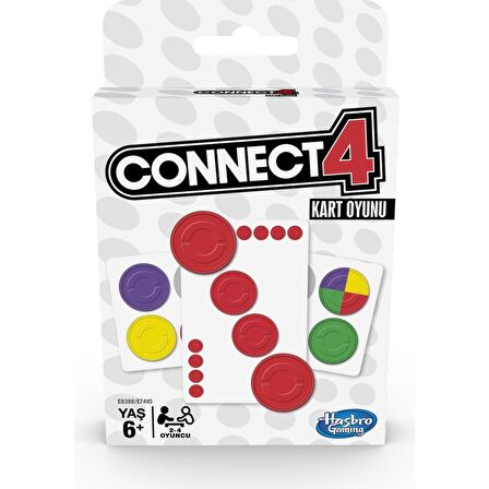 Connect 4 Kart Oyunu Hasbro Lisanslı Oyun