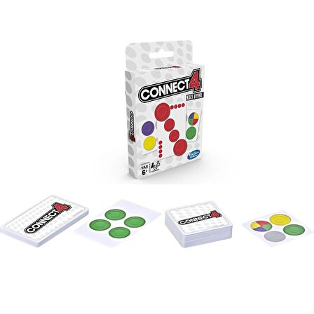 Connect 4 Kart Oyunu Hasbro Lisanslı Oyun