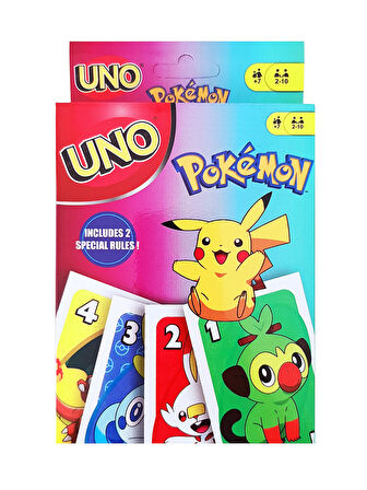 Uno Pokekon Oyun Kartı