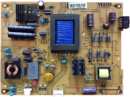 17IPS71, 23194046, Telefunken 40TF2020M, Power Board, Besleme, VES400UNDS-2D