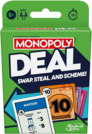 Monopoly Deal Kart Oyunu Lisanslı