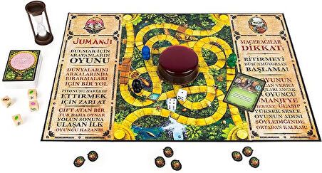 Spin Master Games Jumanji Cesur Maceracı Aksiyon Dolu Aile Kutu Oyunu