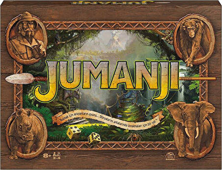 Spin Master Games Jumanji Cesur Maceracı Aksiyon Dolu Aile Kutu Oyunu