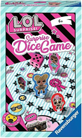 L.O.L. Surprise Dice Game Seyahat Boy Kutu Oyunu