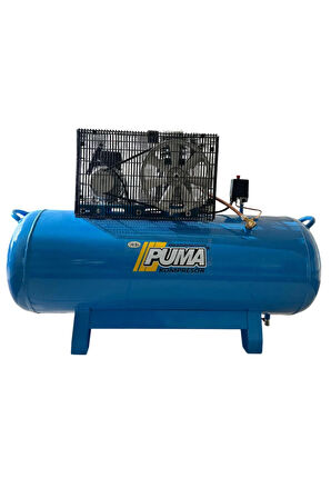 Puma 200 LT ALÜMİNYUM KAFA PİSTONLU KOMPRESÖR 3 HP, 8 BAR, 2 PİSTON,220 V MONOFAZE