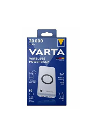 57909 Wireless Powerbank 20000 mAh