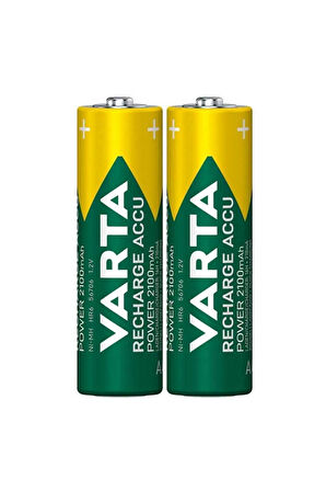 56706 Power 2100mAh AA Şarj Edilebilir Kalem Pil 2'li Paket (Blister)