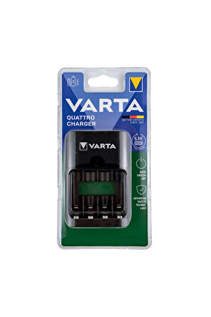 57652 USB Quattro Charger Pil Şarj Cihazı