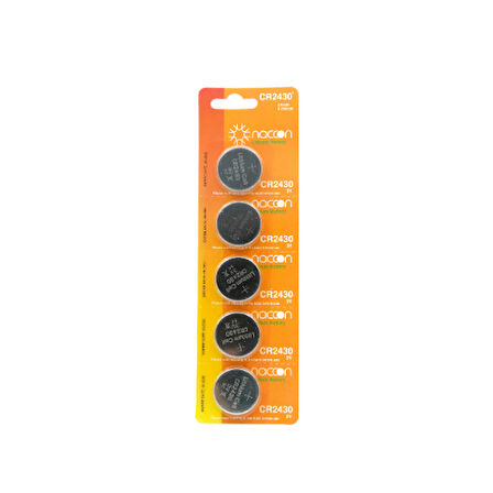 Naccon CR2430 3V Lithium Para Pil 5 li Blister