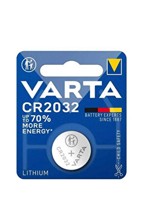 CR2032 3v Lityum Pil Tekli Ambalaj