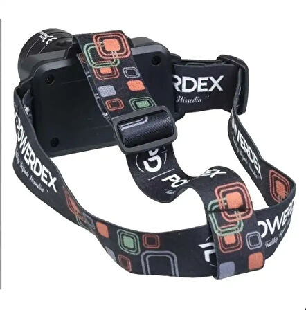 Powerdex PD-7772 Şarjlı Zoomlu Kafa Lambası