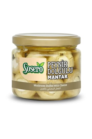 Peynir Dolgulu Balık Biber 290 gr & Peynir Dolgulu Mantar 290 gr (ikisi bir arada)