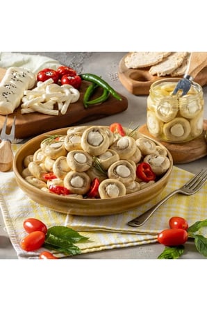 Peynir Dolgulu Balık Biber 290 gr & Peynir Dolgulu Mantar 290 gr (ikisi bir arada)