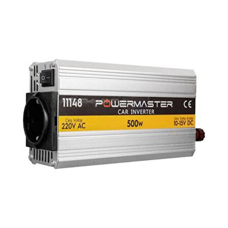 Powermaster PM-11148 12 Volt 500 Watt Modifiye Sinus İnverter