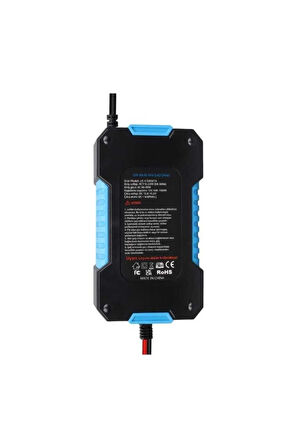 12V 6A Akıllı Akü Şarj Cihazı Otomatik LCD Ekran (UC-C120501A)