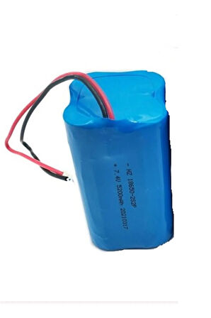 7.4v 5200mah Şarj Edilebilir Pil Paketi 2s2p 18650 Li-ion Piller