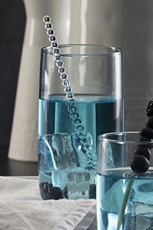 Paşabahçe iconic su bardak 8 li su limonata meşrubat bardağı 420039