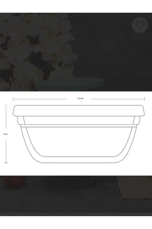 96840 pudding  Cam Saklama Kabı Kapaklı 4 Lü