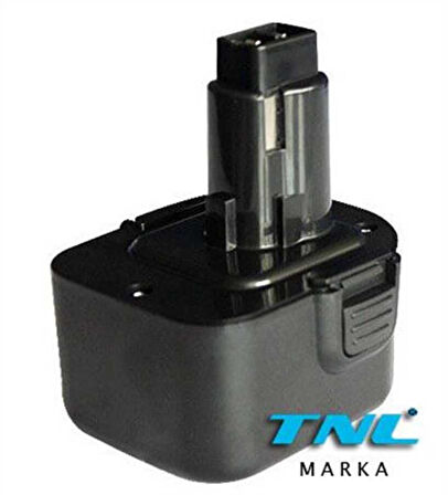 TNL Marka Black Decker 12v 2400mAH Ni-Cd Batarya