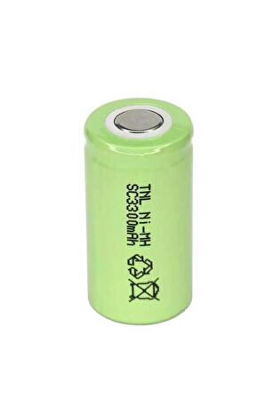 3300mAH SC Boy Başlıksız Ni-MH Şarjlı Süpürge Matkap Pili