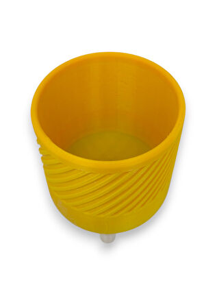 3D Gökkuşağı Renkli Saksı - Kompakt Saksı - Dekoratif ve Modern Tasarım