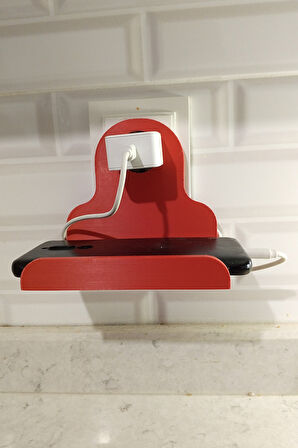 3D Telefon Şarj Tutucu – Şarj Askılığı ve Kablo Toparlayıcı